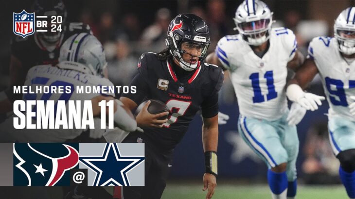 Houston TEXANS x Dallas COWBOYS – Melhores Momentos – NFL 2024