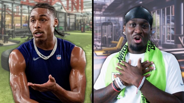 @JustinJefferson18  Puts @ajgreene15 Through an NFL Player’s Workout