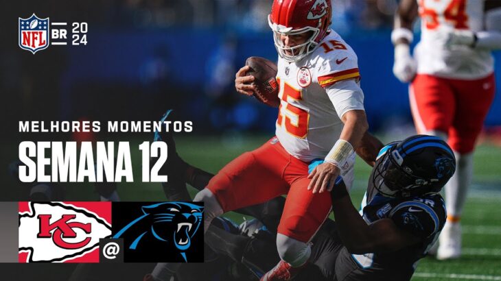 Kansas City CHIEFS vs. Carolina PANTHERS | Melhores Momentos | NFL 2024