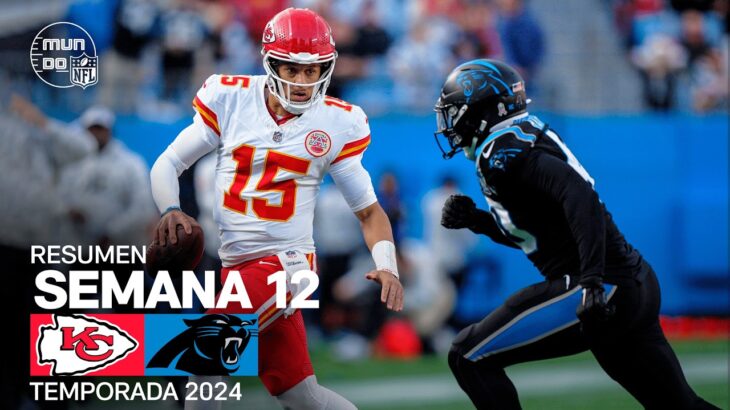 Kansas City Chiefs vs. Carolina Panthers | Resumen NFL en español – Semana 12 | NFL Highlights 2024