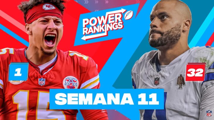 NFL POWER RANKINGS Semana 11 | Locos por la NFL 2024