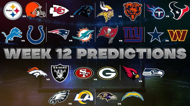 NFL Week 12 Predictions