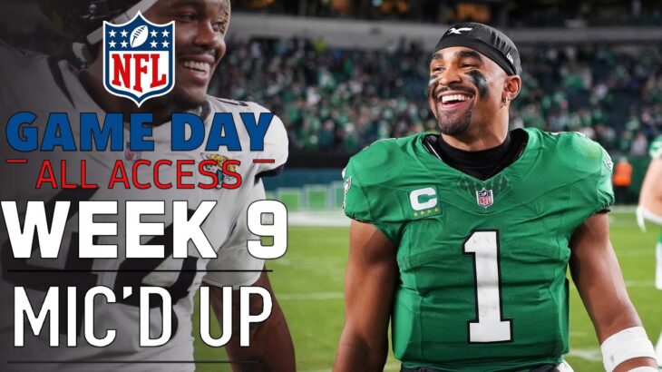 NFL Week 9 Mic’d Up! “That was unbelievable” | Game Day All Access