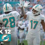 New England Patriots vs. Miami Dolphins Game Highlights | NFL 2024 Season Week 12