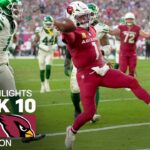 New York Jets vs. Arizona Cardinals Game Highlights | NFL 2024 Season Week 10