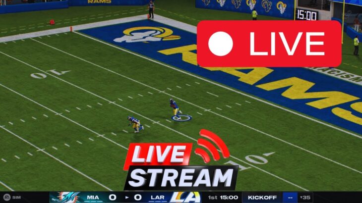 Rams vs Dolphins LIVE Week 10 NFL Football