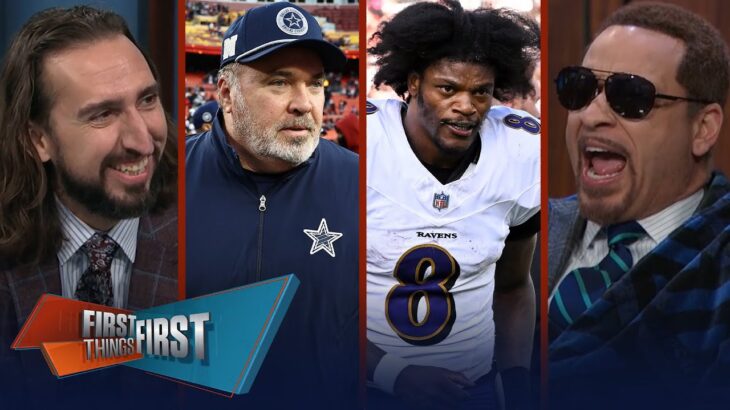 Ravens beat Chargers, Will the Cowboys bring back Mike McCarthy? | NFL | FIRST THINGS FIRST