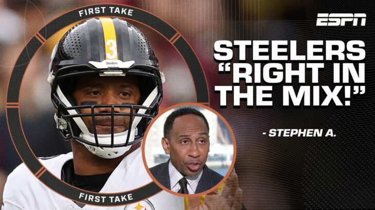 Stephen A. says the Steelers are ‘RIGHT IN THE MIX’ as a Super Bowl contender 👀 | First Take