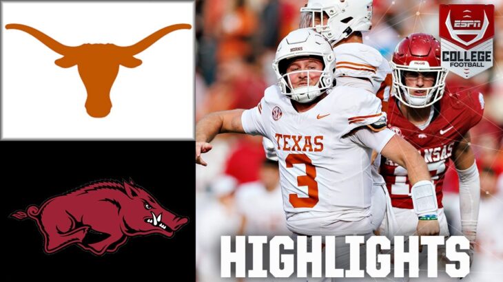 Texas Longhorns vs. Arkansas Razorbacks | Full Game Highlights | ESPN College Football