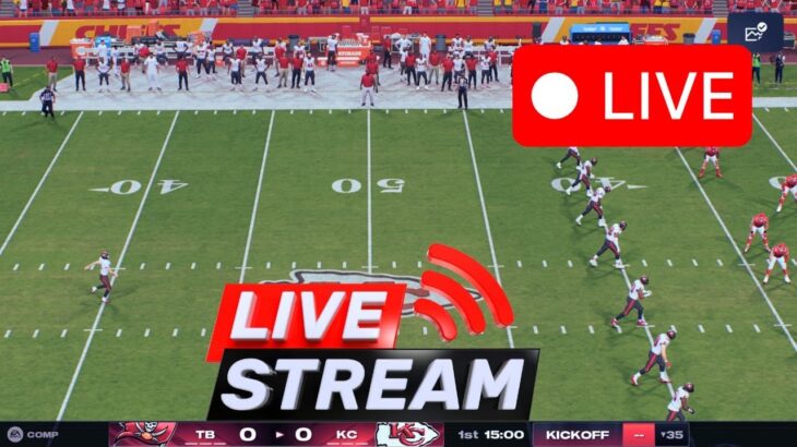 WATCH LIVE: Chiefs vs. Buccaneers 🏈 NFL Week 9