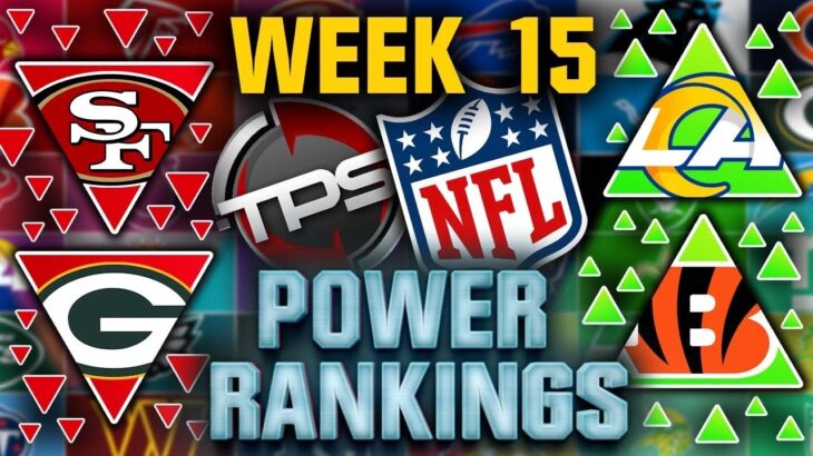 2024 NFL Power Rankings! Week 15 Edition!