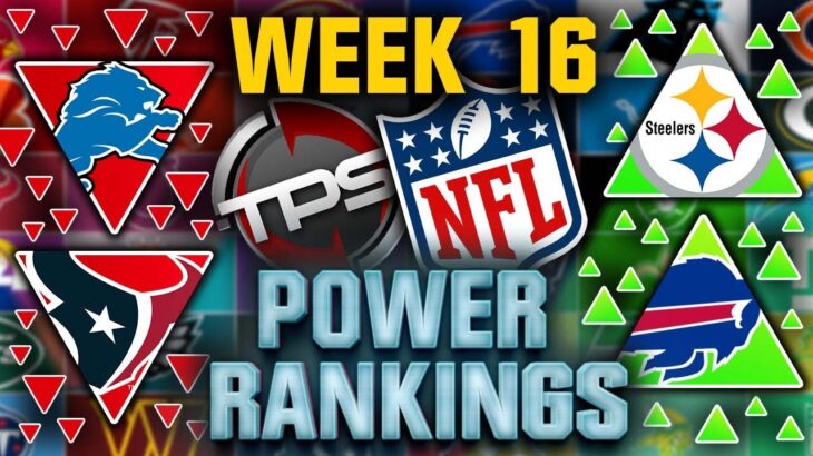 2024 NFL Power Rankings! Week 16 Edition! (Can’t Spell ‘Detroit’ Without “IR”)