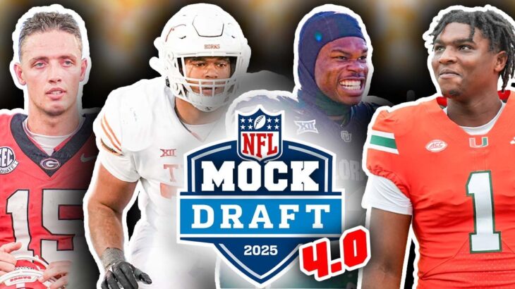 2025 NFL First Round Mock Draft For All 32 Picks! 4.0! (Late Season Predictions)