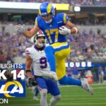 Buffalo Bills vs. Los Angeles Rams Game Highlights | NFL 2024 Season Week 14