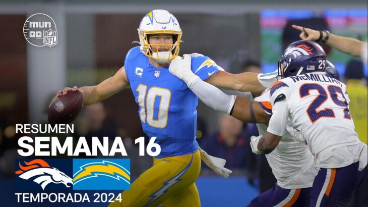 Denver Broncos vs. Los Angeles Chargers | Resumen NFL en español – Semana 16 | NFL Highlights 2024