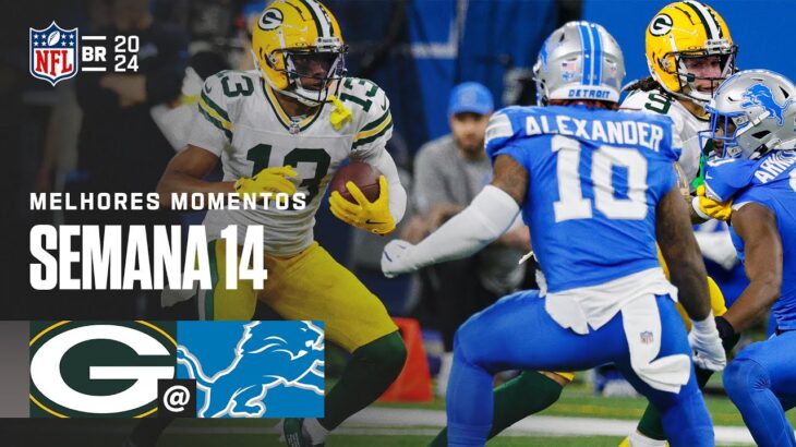 Green Bay Packers vs. Detroit Lions | Melhores Momentos | NFL 2024