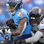 Jacksonville Jaguars vs. Tennessee Titans Game Highlights | NFL 2024 Season Week 14