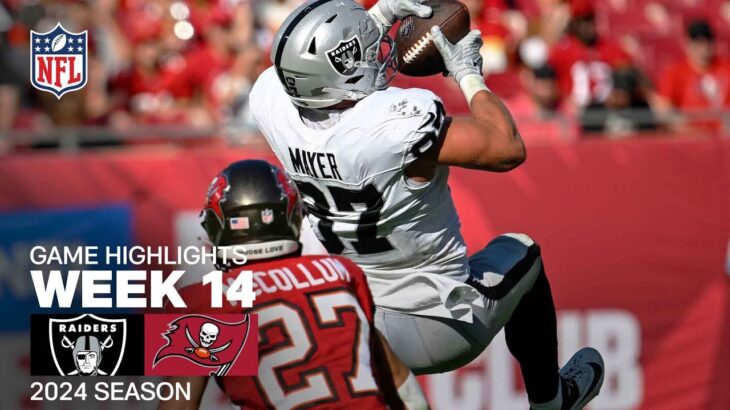 Las Vegas Raiders vs. Tampa Bay Buccaneers Game Highlights | NFL 2024 Season Week 14