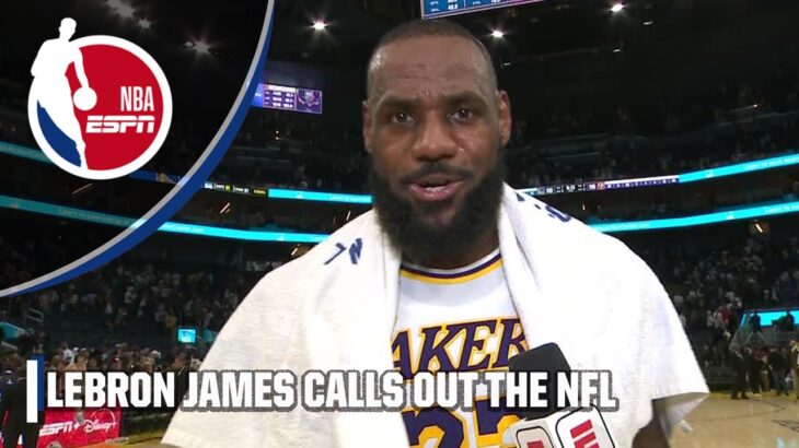 LeBron James CALLS OUT the NFL 🗣️ ‘CHRISTMAS IS OUR DAY!’ 🎄 | NBA on ESPN