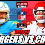 Los Angeles Chargers vs Kansas City Chiefs 🚨 NFL Football Week 14 🏈 Live Stream