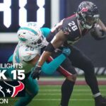 Miami Dolphins vs. Houston Texans Game Highlights | NFL 2024 Season Week 15