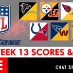 NFL Week 13 RedZone Live Streaming Scoreboard, Highlights, Scores, Stats, News & Analysis