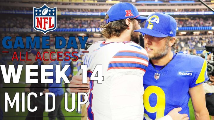 NFL Week 14 Mic’d Up! “You know what movie that’s from, White Chicks” | Game Day All Access