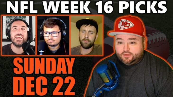 NFL Week 16 Picks with Kyle Kirms | Sunday 12/22