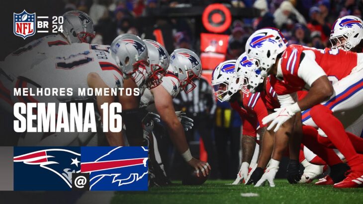 New England Patriots vs. Buffalo Bills | Melhores Momentos | NFL 2024