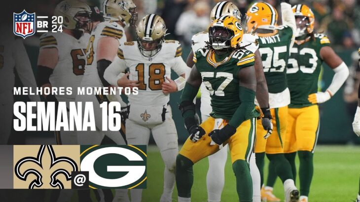 New Orleans Saints vs Green Bay Packers | Melhores Momentos | NFL 2024