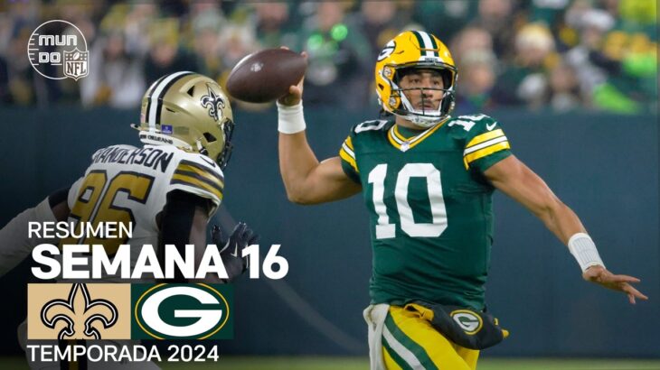 New Orleans Saints vs. Green Bay Packers | Resumen NFL en español – Semana 16 | NFL Highlights 2024