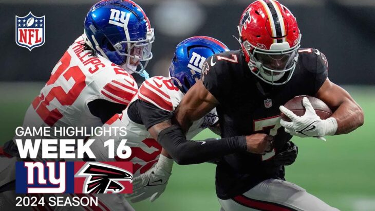 New York Giants vs. Atlanta Falcons Game Highlights | NFL 2024 Season Week 16