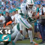 New York Jets vs. Miami Dolphins Game Highlights | NFL 2024 Season Week 14