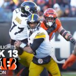 Pittsburgh Steelers vs. Cincinnati Bengals | 2024 Week 13 Game Highlights