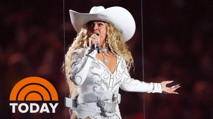 See highlights of Beyoncé’s ‘Cowboy Carter’ NFL halftime show