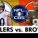 Steelers vs. Browns Live Streaming Scoreboard, Play-By-Play & Highlights | NFL Week 14 On CBS