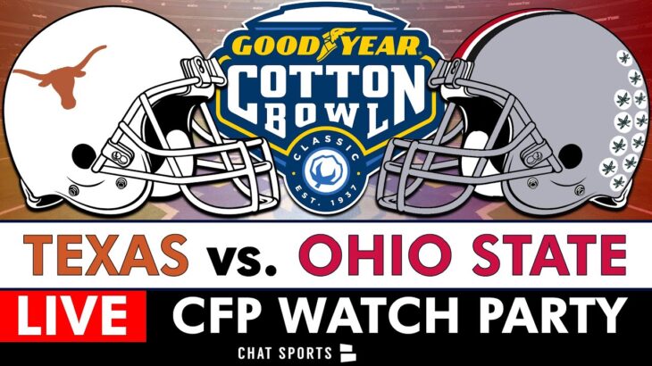 College Football Playoff LIVE Stream: Texas vs. Ohio State, Cotton Bowl Free CFP Watch Party On ESPN