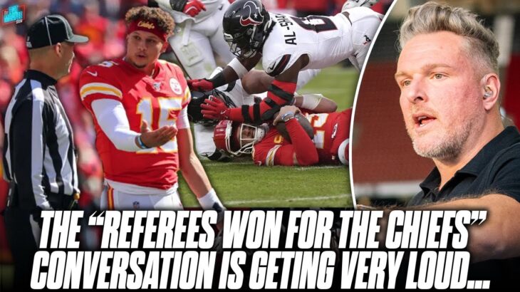EVERYONE Is Calling Out The Chiefs On “Cheating’ Their Way Past The Texans… | Pat McAfee Show