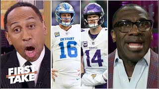 FIRST TAKE | “Vikings are the NFL’s measuring stick” – Stephen A. claims Vikings will win NFC 1-seed