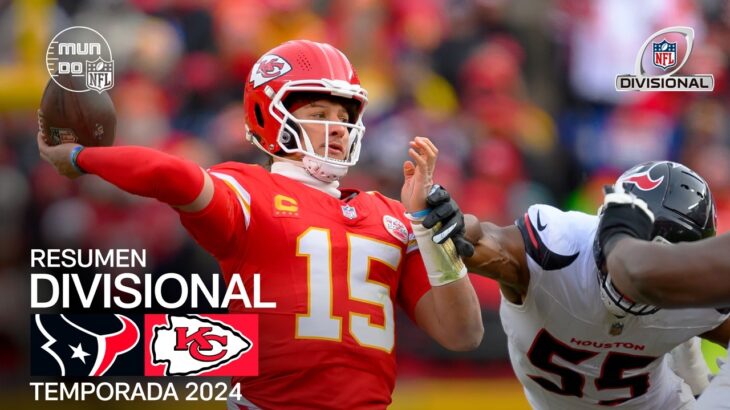 Houston Texans vs. Kansas City Chiefs | Resumen en español – NFL Playoffs 2025 | Highlights
