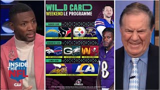 Inside The NFL | GAME PLAN for NFL Wild Card: Lamar vs. Steelers D? – Josh Allen vs. Broncos D?