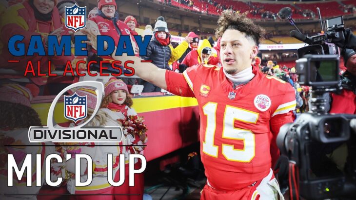 NFL Divisional Round Mic’d Up! “It’s a heavy weight fight now, we swinging” | Game Day All Access