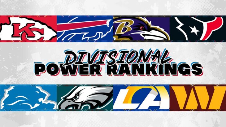 NFL Divisional Round Power Rankings