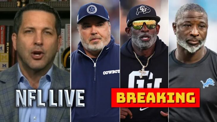 NFL LIVE | Adam Schefter UPDATE: McCarthy to Bears, Deion Sanders to Cowboys, Aaron Glenn to Saints