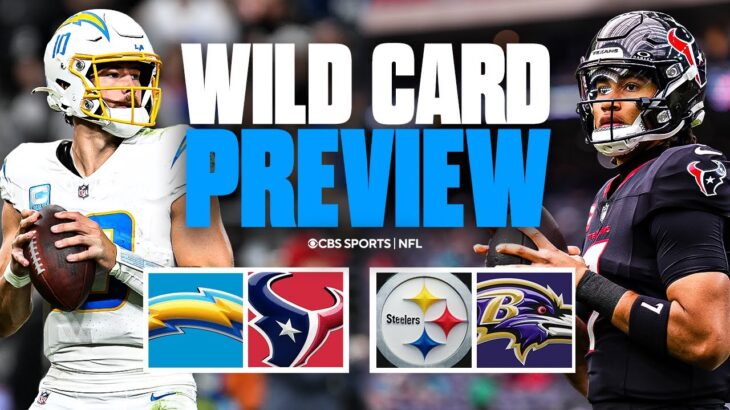 NFL Saturday Wild Card Preview: Chargers at Texans & Steelers at Ravens | Game Preview