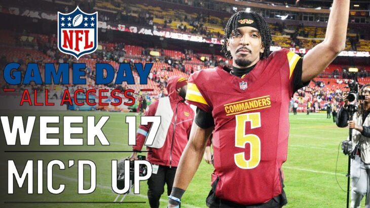 NFL Week 17 Mic’d Up! “It’s like being a little bit pregnant” | Game Day All Access