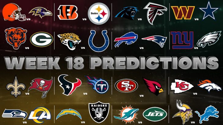 NFL Week 18 Predictions