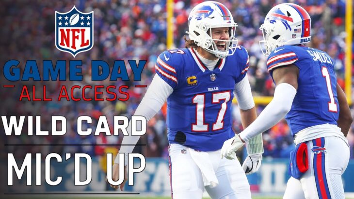 NFL Wild Card Mic’d Up! “I told his mom he was gonna score today” | Game Day All Access