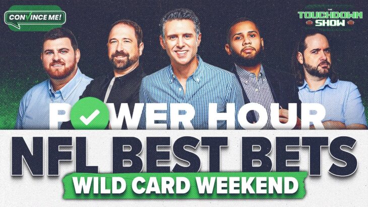 NFL Wild Card Weekend PLAYER PROPS & BETTING PICKS! | NFL Wild Card Picks & Predictions | Power Hour