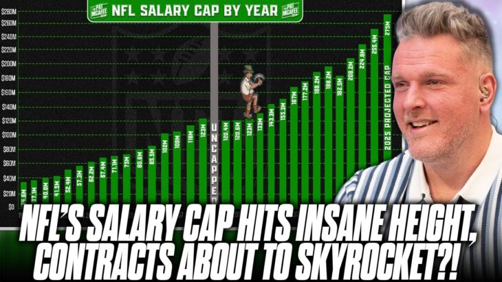 NFL’s 2025 Salary Cap Is Announced & Contracts Are About To Be MASSIVE | Pat McAfee Show